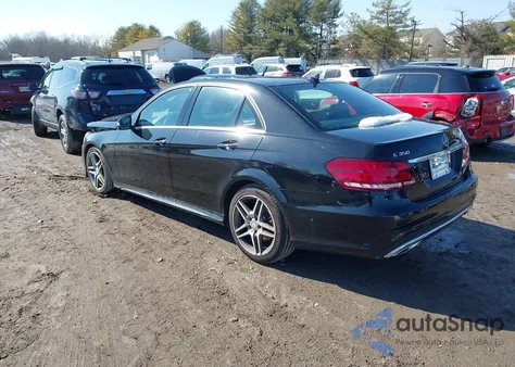 2014 Mercedes-Benz E 350 4Matic z USA, uszkodzony, nr VIN WDDHF8JB6EB062312